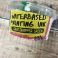 grasshopper green waterbased ink