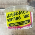 Quacking Yellow Waterbased Ink, tub with label