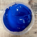 Sea life blue Waterbased ink for screen printing, main image, tub from above